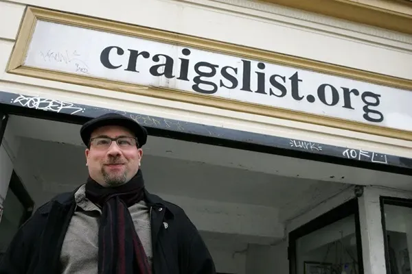 Craig Newmark richtte Craigslist op in 1995